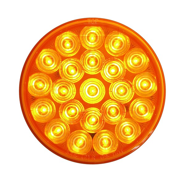 Optronics 22-Led 4in. Yellow Grommet Mount Warning Lamp SLL43AB1 - main